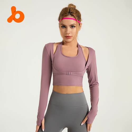 Hanging neck, no bra, yoga clothes, sports tops,