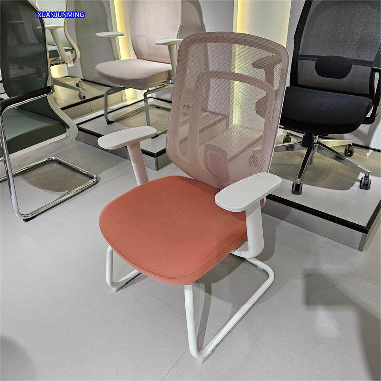 办公椅舒适可躺简约护腰转椅人体工学电脑椅升降带头枕职员椅子