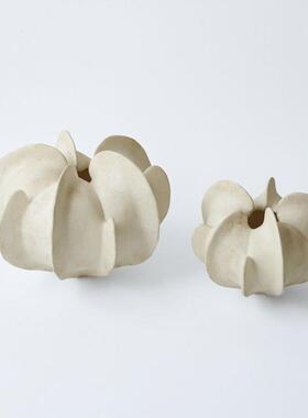 侘寂风杨桃艺术花瓶民宿样板间售楼处餐厅客厅家居桌面装饰摆件