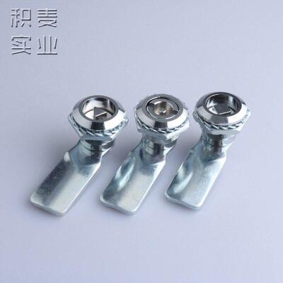 积麦MS705三角圆柱锁配电箱柜门锁消防箱锁翼型锁芯垃圾箱锁