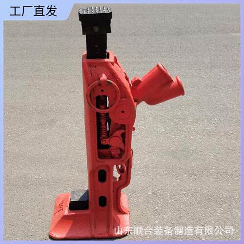 手摇式齿条起道机机械式齿条起道器工作可靠20T齿条起道机