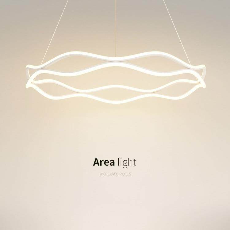 客厅吊灯2025年新款led现代简约北欧卧室轻奢环形意大利艺术主灯