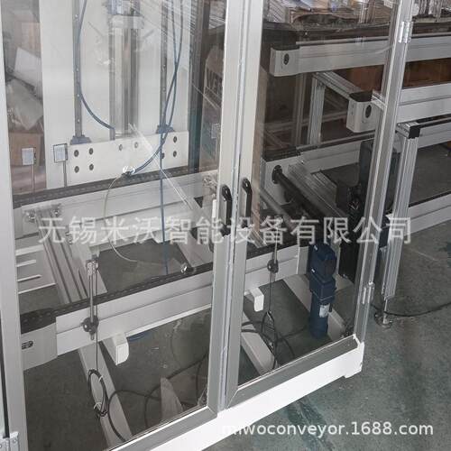 08BS双层倍速链输送 工装板满载60kg/件 铝型材输送 托盘上下升降