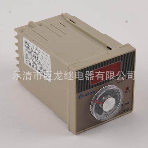 厂家供应温控表JL-72VD旋钮式调节温控仪温度控制器