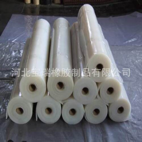 白色硅胶板阻燃抗撕裂硅胶片硅胶密封垫片白色硅胶卷材厂家现货