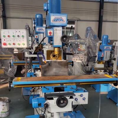 厂家直销高精度zx650A钻铣床传动立卧两用金属加工铣床多功能加