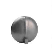 扁形寂复古陶瓷黑色风摆件花瓶 旧侘样板间简约 圆器做花日式 新款