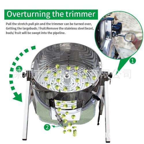16寸柱式不锈钢款手动电动割草机bowl leaf trimmer bud cutter