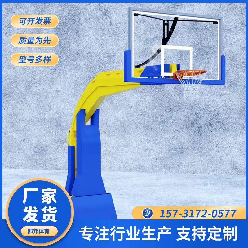 篮球架智能手动电动篮球架NBA比赛手摇升降篮球架室内外仿液压