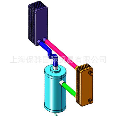 20Nm³/min不锈钢板式预冷器有30或45bar两个高压版本都兼容16bar