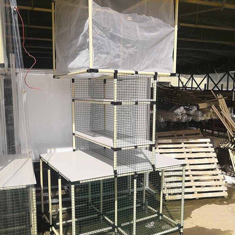 厂家生产防静电精益管工作台精益管铝材货架周转工作台来图定制
