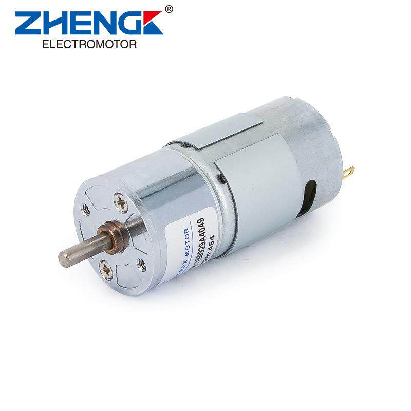 正科直流电机减速电机 电机马达ZGB37RH/DC: 12V/rPm: 45-800转