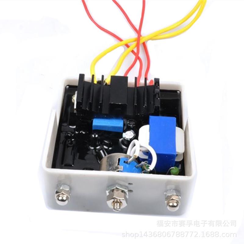 GB-170C5三0W有刷发电机配件自动调节器单相R相AV调压板GKB-160CG