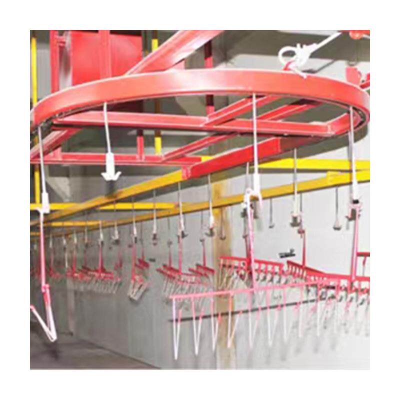 厂家轮毂静电喷涂线悬挂式喷粉电泳喷漆生产线喷塑涂装流水线