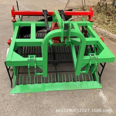 四轮带花生螺丝菜收获机 花生收获机 平地鲜花生出土机