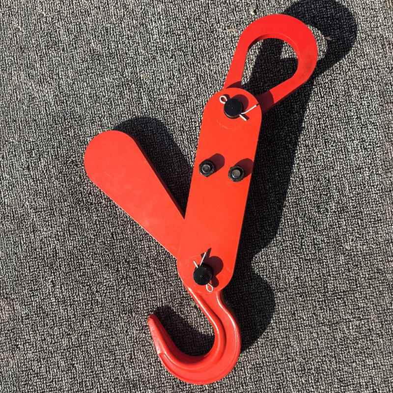 自动脱钩大开钩口1吨吨起重吊钩吨包专用免摘3T78货自2动卸行车吊