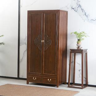 7木PNOK新中衣式老榆柜木家用卧室实民宿挂衣橱收纳储物柜定制来