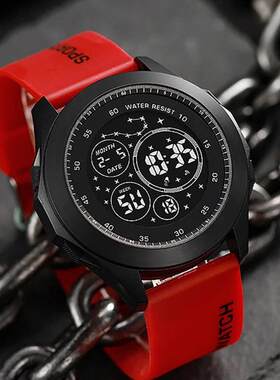Sport Watch for Man Digital Wristwatch Stopwatch Luminous Da