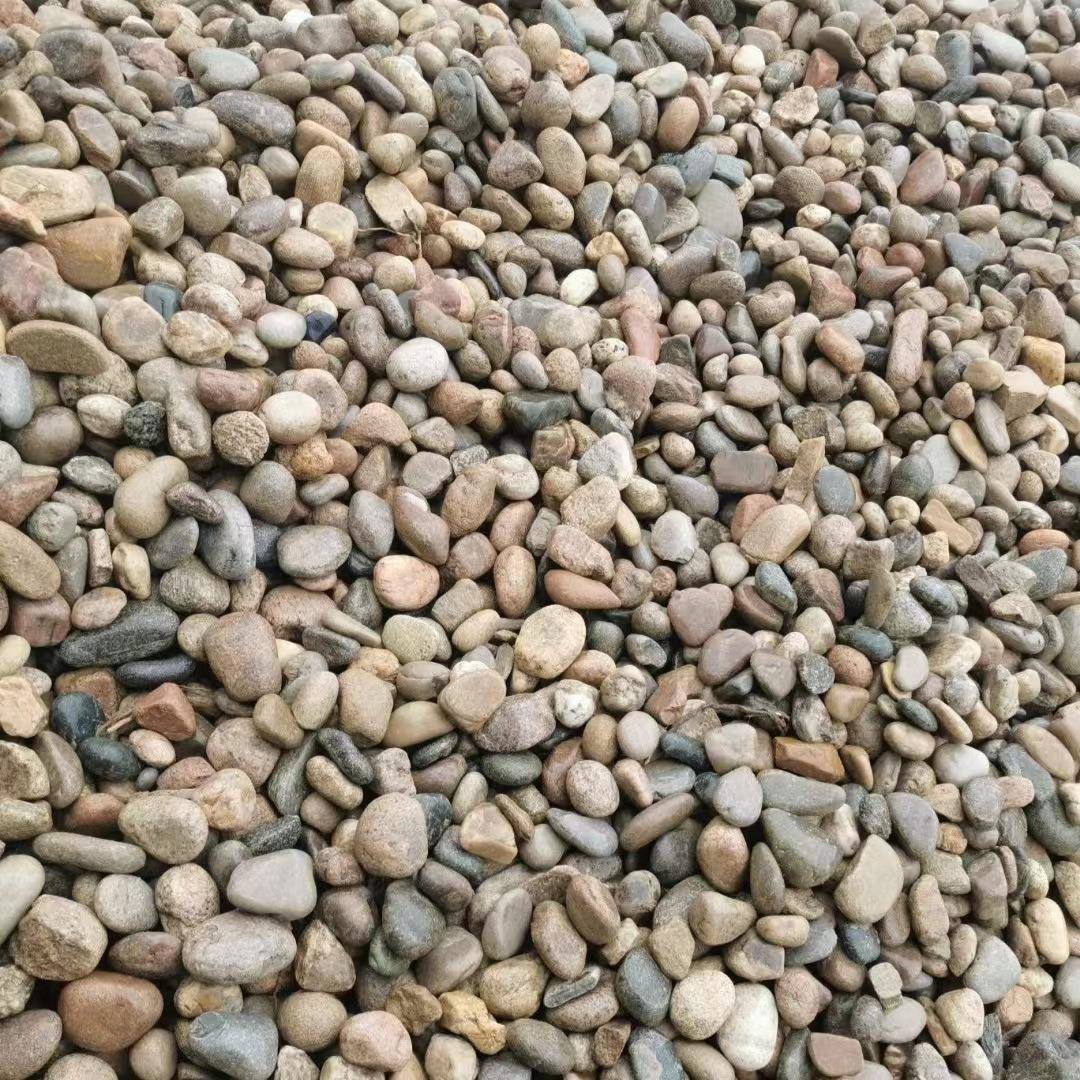天然雨花石鹅卵石原生态溪流石鱼缸铺底砂水箱装饰过滤造景小石子
