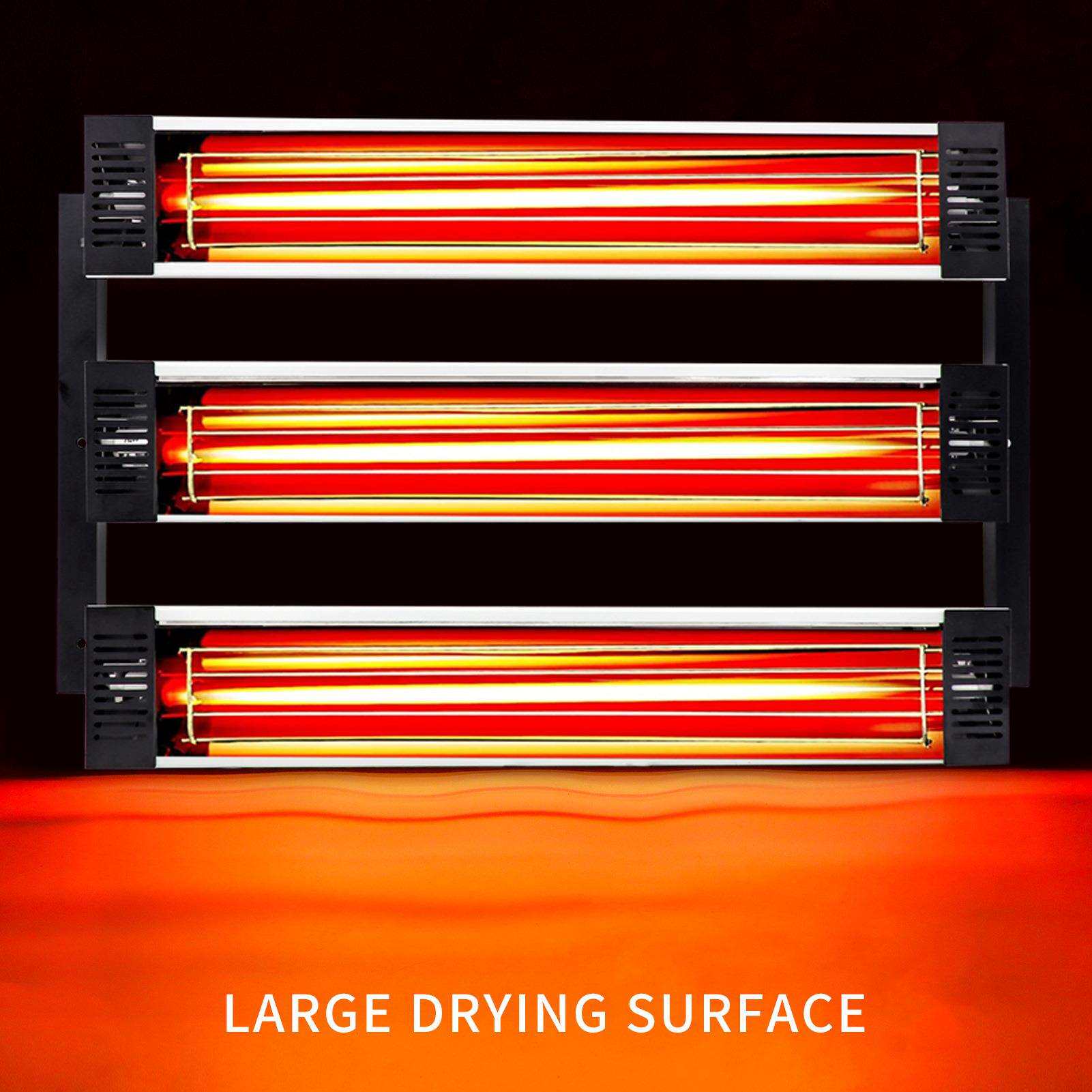 DATOUBOSS infrared paint curing lamp 红外线油漆固化灯 烤漆房