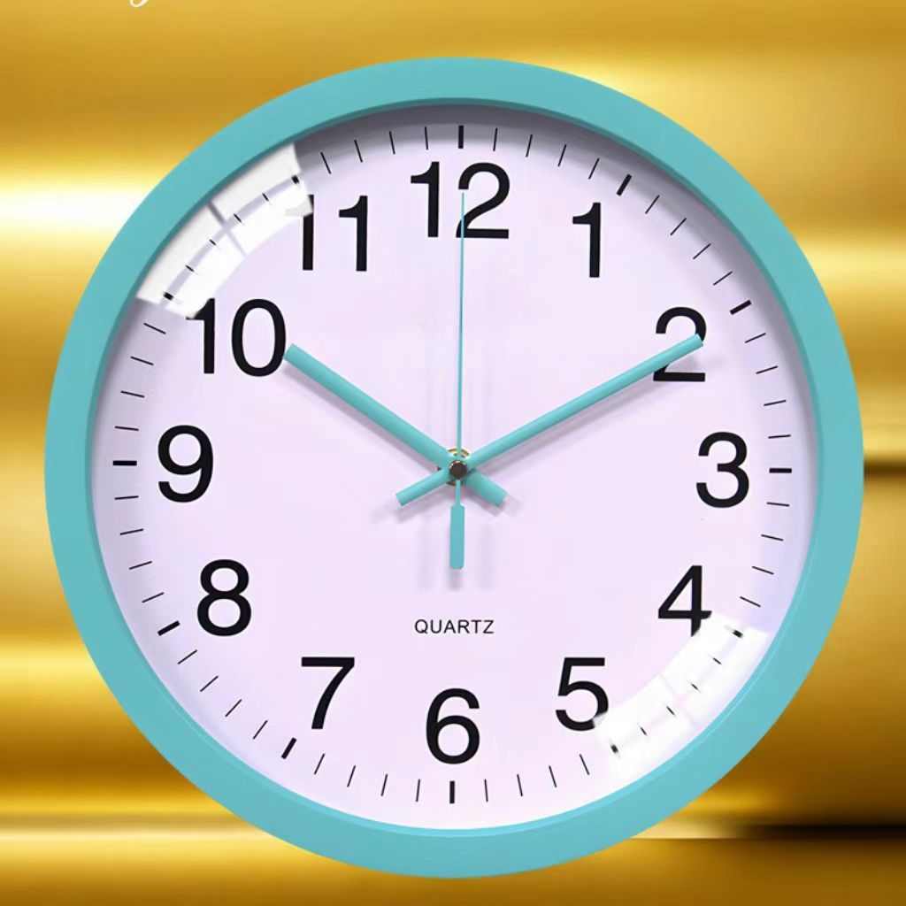 挂钟 12寸塑料挂钟 电子挂钟 创意挂钟 办公挂钟 钟表配件