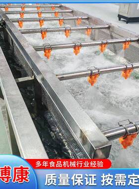 辣椒气泡喷淋清洗机土豆材果蔬软包装清洗机白菜菠菜气泡清洗机