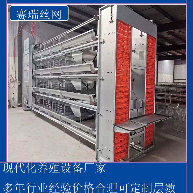 层叠蛋鸡笼自动鸡笼养殖设备外贸出口