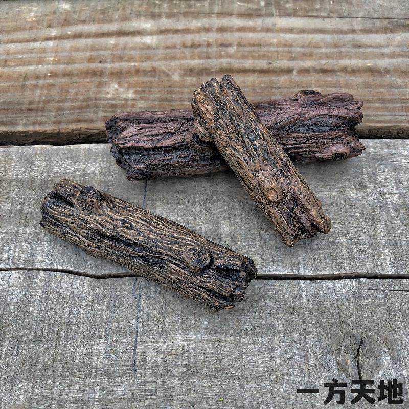 场景模型仿真微缩迷你小树桩枯树干微景沙盘拍摄道具造景装饰摆件