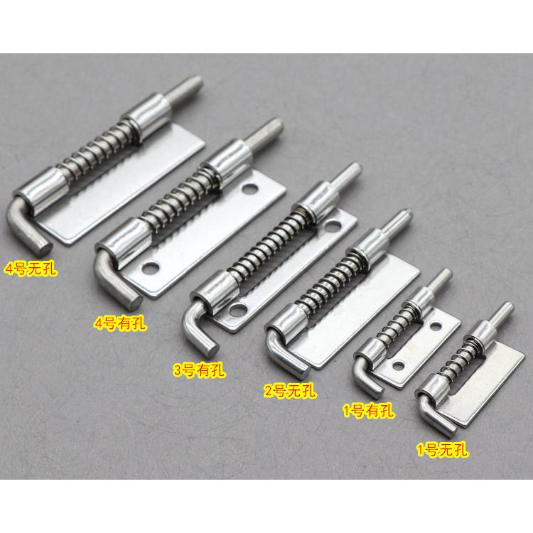 304不锈钢活动插销工业电控箱门附件开关柜弹簧合页转动铰链CL225