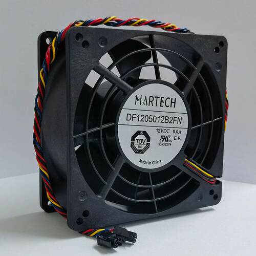 MARTECH 12050 12V 滚珠 8.0A 12cm 双插头阿瓦隆1346散热风扇