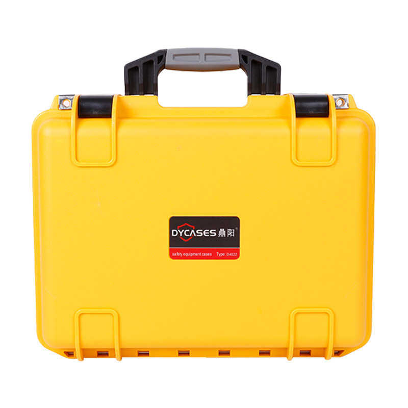 鼎阳D4022手提箱 精密仪器仪表保护箱 塑料橘黄色泡沫防水防护箱