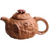 仿生全手工功夫6buj名家宜兴紫砂壶茶具纯壶花原矿供春泡茶壶器器