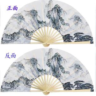 上春山同款舞蹈扇子绸布扇纸扇书生梅花赋书简古风古典舞跳舞扇易