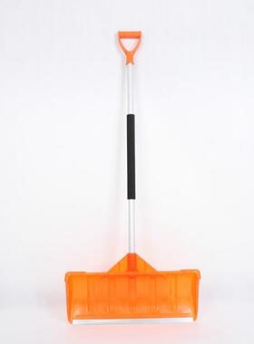 供应橙色清洁除雪铲扫雪锹除雪工具推雪板塑料雪清洁工具