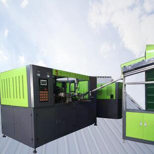 伺服高速1300 PET色拉油瓶吹瓶机 小时5升油瓶全自动一出二吹瓶机