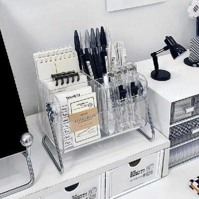 Household Desktop Plastics Storage Shelf Student Desk Note
