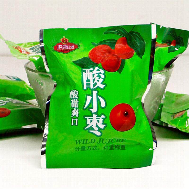 新疆包邮酸小枣1000克野酸枣无核独立小包装山东特产休闲 零食来