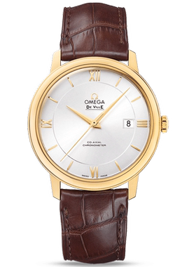 [9.8新]欧米茄碟飞18K黄金自动机械男表424.53.40.20.02.002