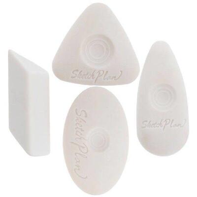 4 Pcs Eraser Moldable Gum for Kids Erasers Kneaded Students