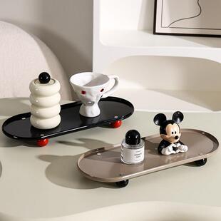 化妆室浴室化妆品牙刷杯置物架洗漱洗手台洗手液收纳厕所台面托