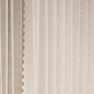 全国门测量安装 蕾丝纱帘繁星透光透上F6M81758人门隔断帘阳台 法式