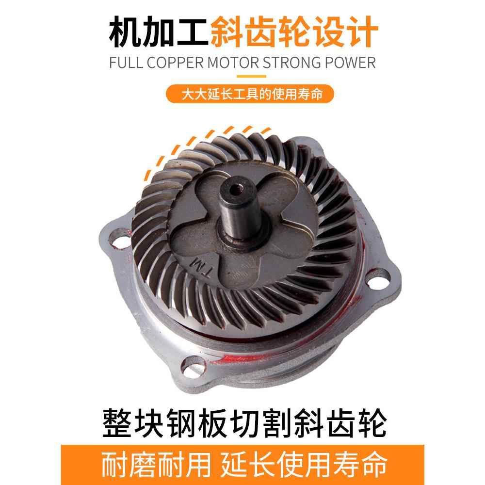 得0伟角光磨机大功率电动打磨机手砂轮/小型工业磨机DW83/810B8DW