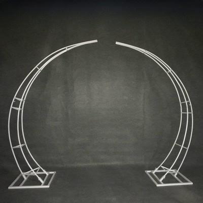 新的婚礼道具锻铁角门金婚象牙门拱门婚礼舞台布局拱门定制