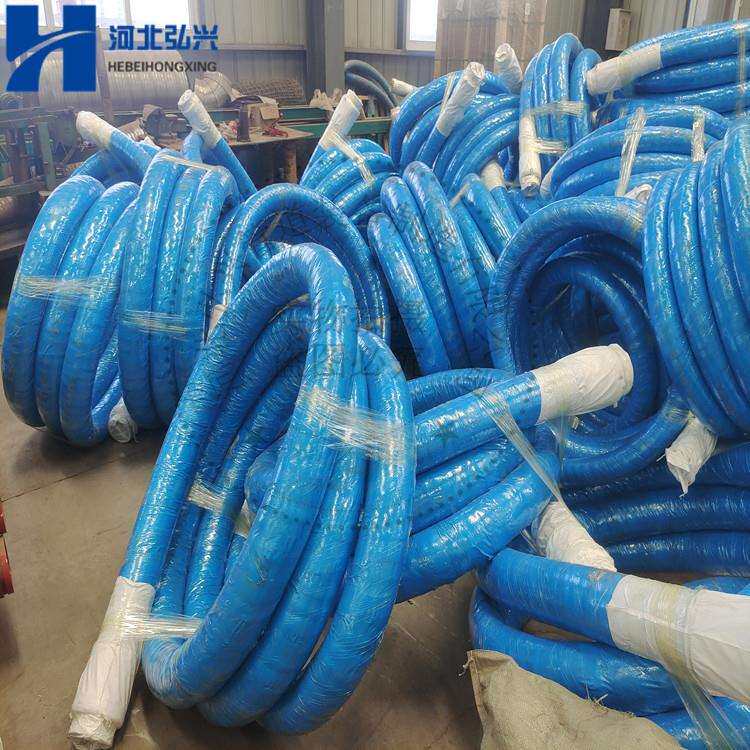 DN76 80 90喷浆机耐磨胶管 双层复合软管 细石砂浆胶管