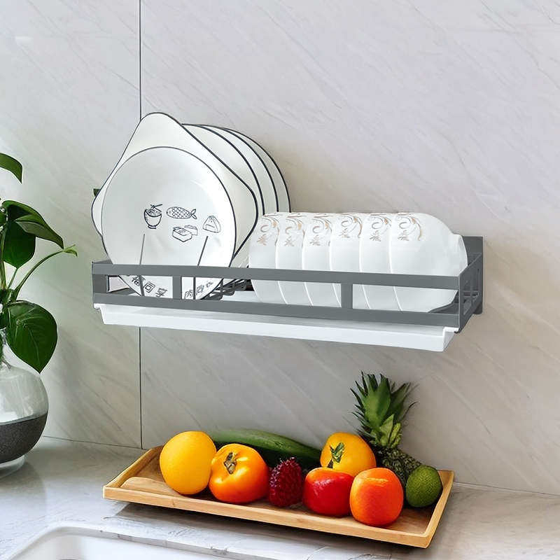 碗架置物架壁挂式不锈钢碗碟沥水架免打孔餐具小型收纳碗筷放置架,厨房/烹饪用具,碗架,淘宝优惠券,粉丝福利购,淘宝优惠卷