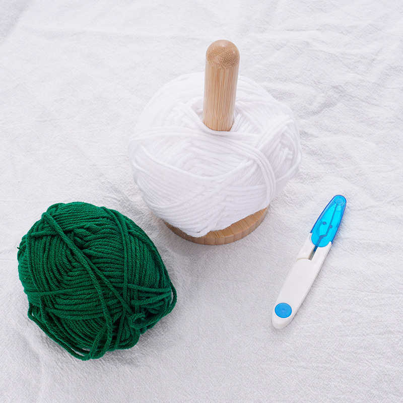 木制绕线器木质毛线支架桌面纱线线轴支架简约风线轴存储架旋转球,居家布艺,线盒,淘宝优惠券,粉丝福利购,淘宝优惠卷