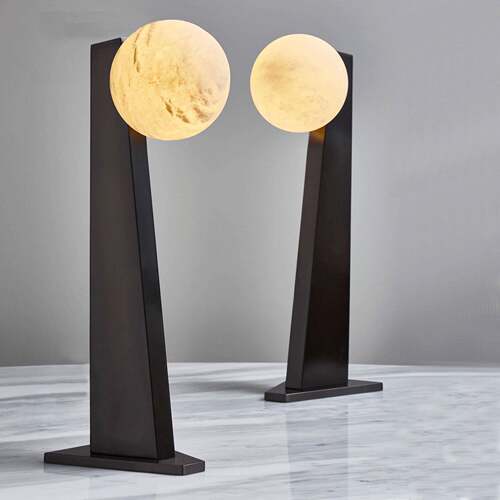中山工厂直销工厂直销西班牙Designer天然云石台灯设计师现代简约