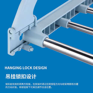 架子可外置防风创意挂钩 阳台晾晒衣架家用室外窗口多功能免打孔鞋