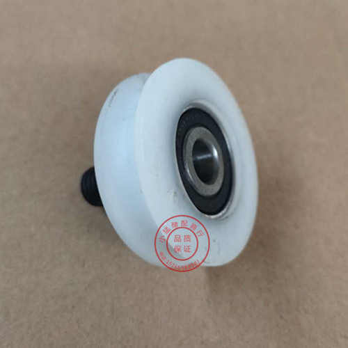 电梯配件蒂森下滑轮佛马特门挂轮下挂轮偏心轮直径48-6200