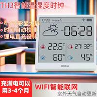 DUKA/杜克TH3电子温湿度计联网室内外高精准温度计表新款